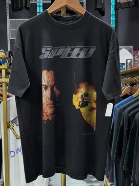 90s Speed Movie Promo Rare Black T-Shirt